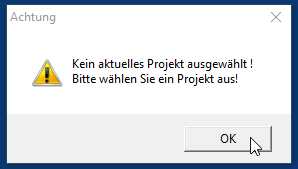 Win-Digipet erstes Projekt anlegen