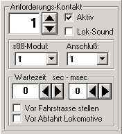 Daten f�r den AK-Kontakt