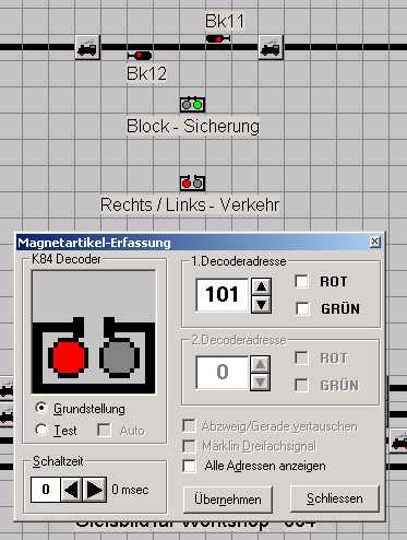 Gleisbild�nderungen