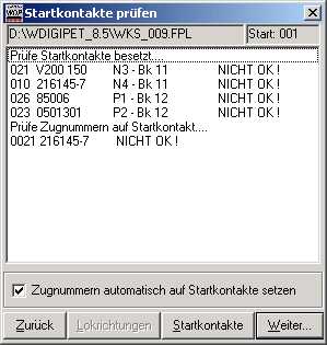 Fenster f�r den FPL