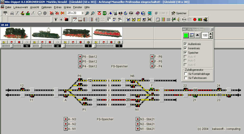 Automatik wird getestet